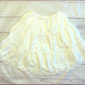 Mini Boden Eyelet Skirt